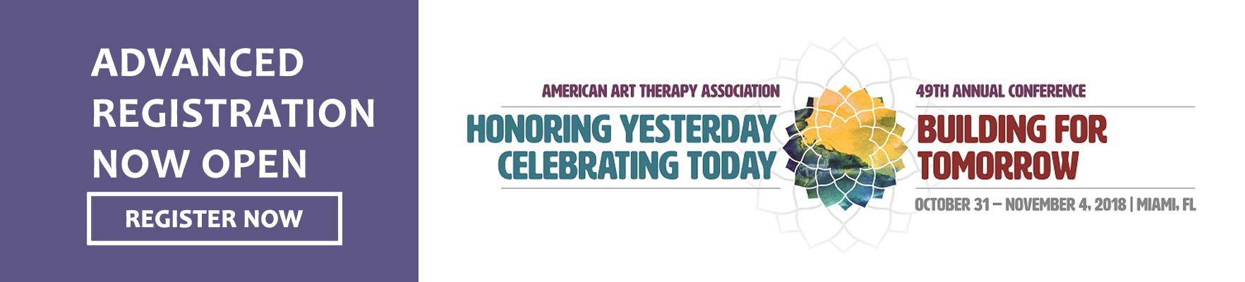 American Art Therapy Association   Conference2018 Advanced Registration 