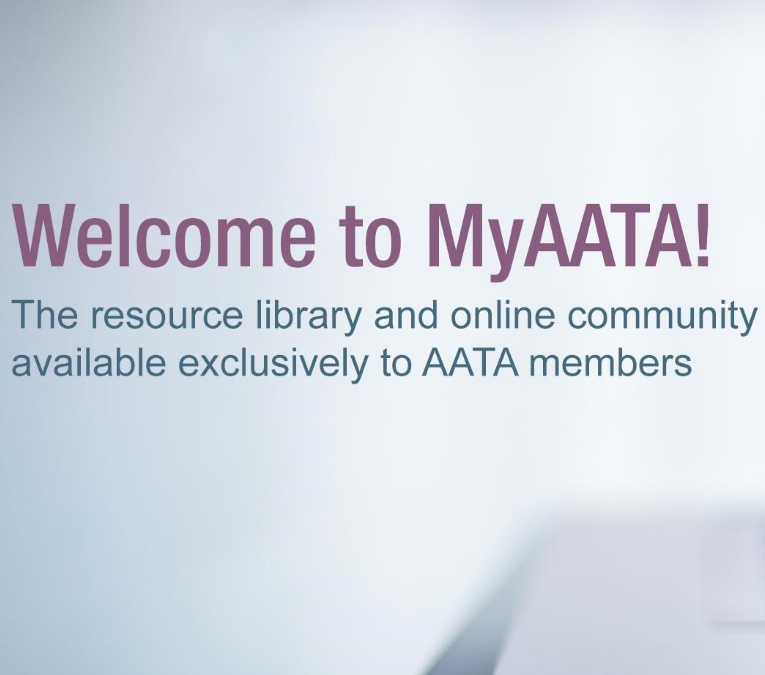 Join the Discussion – the New MyAATA Community is Now Online