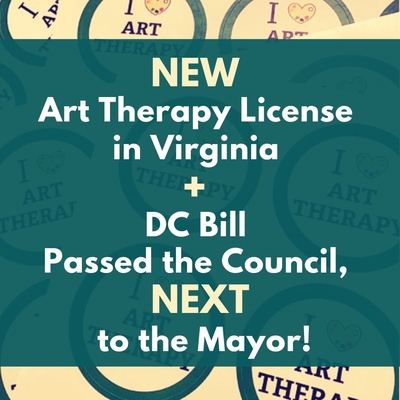 New Art Therapy License Enacted in Virginia and DC Bill Approaches the Finish Line
