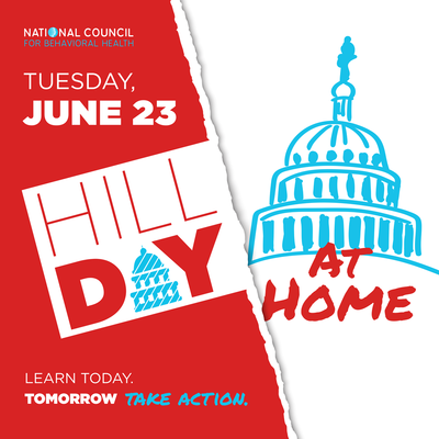 Join us for Hill Day at Home: Advocate for Mental Health