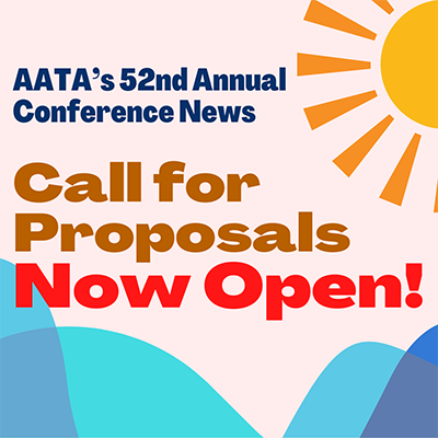 Call for Proposals is Now Open for AATA’s 2021 Annual Conference