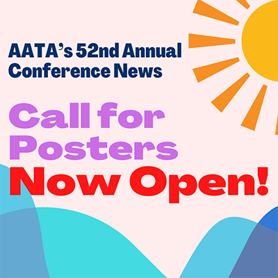 Undergraduate Call for Posters for AATA 2021 Conference