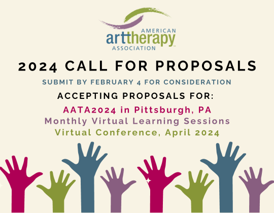 2024 Art Therapy Call for Proposals is Now Open!