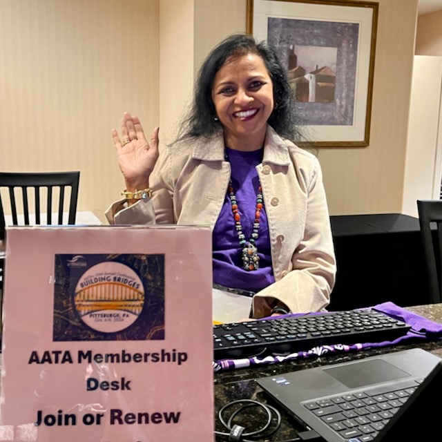 Special Thanks from AATA’s Membership Director (Plus, Enter the Renewal Raffle!)