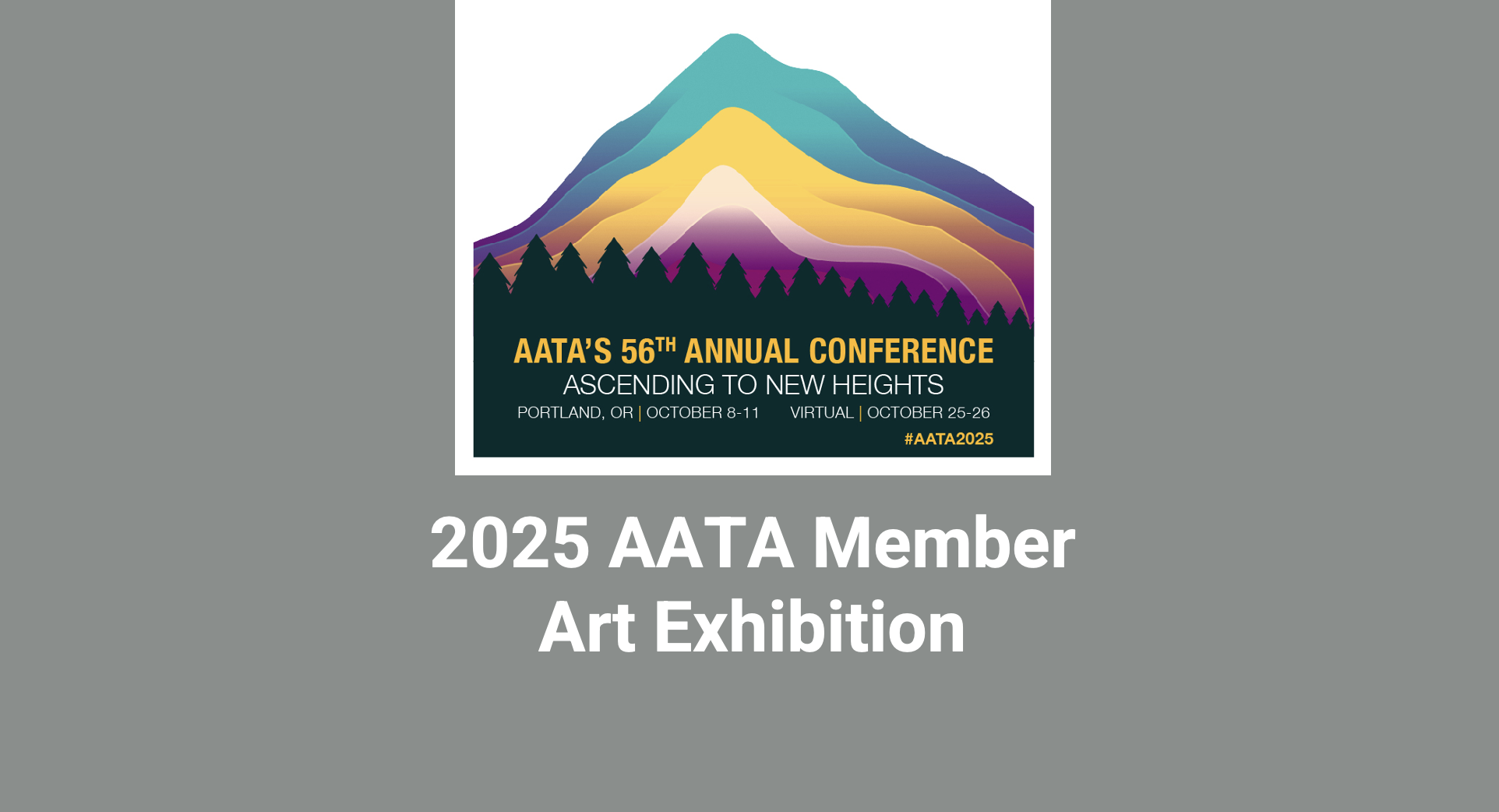2025 AATA Member Art Exhibition - American Art Therapy Association