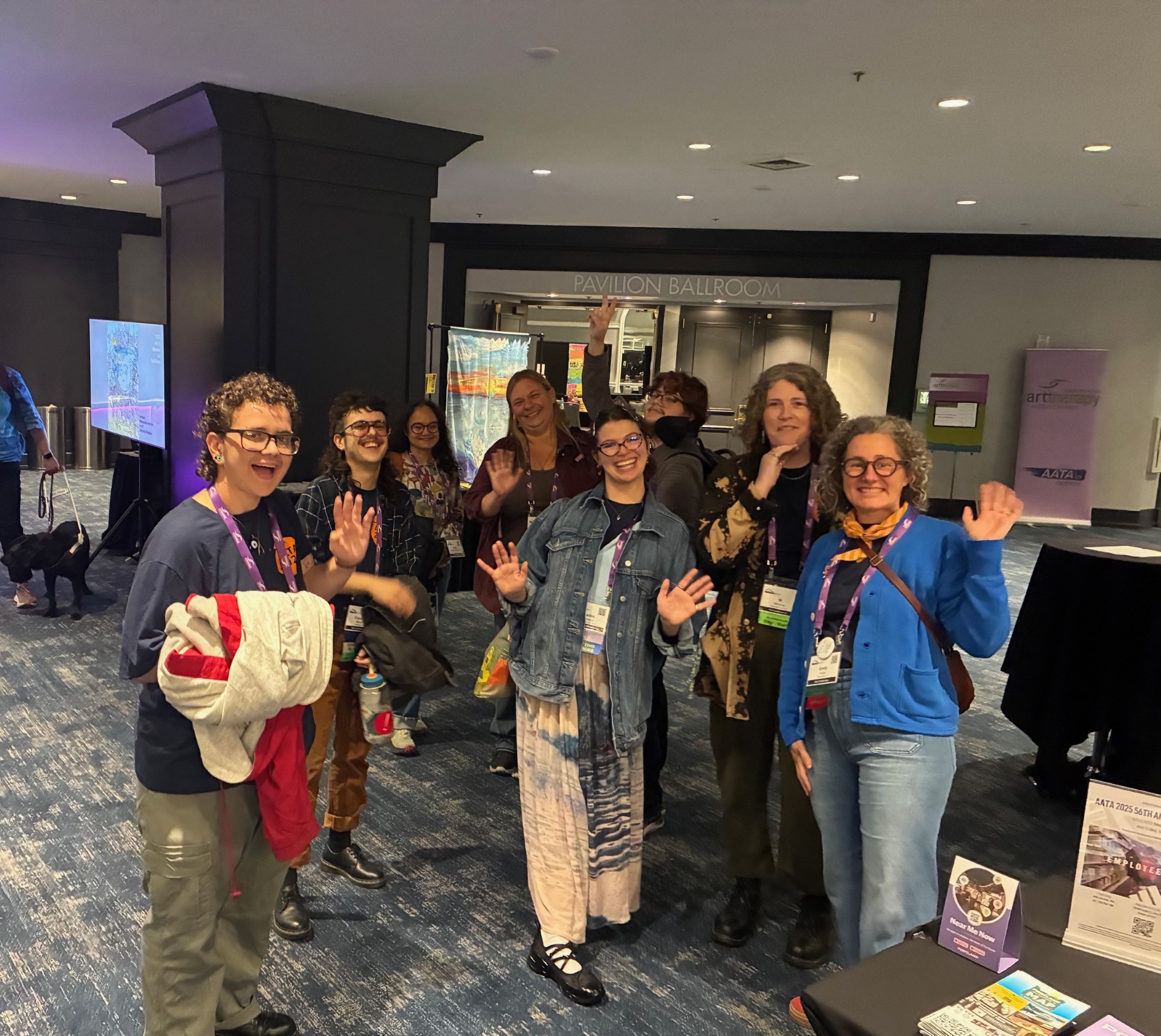 AATA2025 conference - Syracuse students