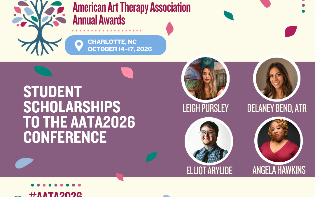Celebrating the 2026 AATA Art Therapy Award Winners